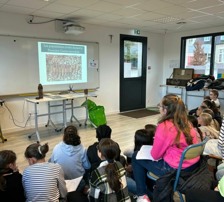 Intervention sur la Première Guerre mondiale